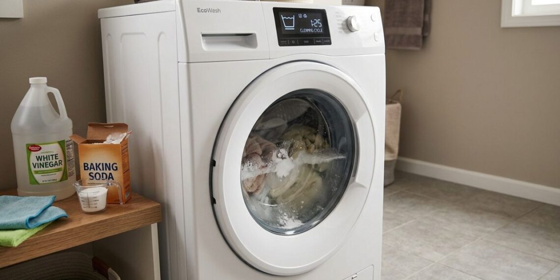 Como limpar a máquina de lavar roupas por dentro e remover o lodo: o truque fácil de fazer um ciclo longo com vinagre e bicarbonato em vez de sabão