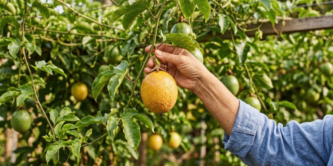 A trepadeira frutífera mais rápida para cobrir muros: como cuidar do maracujá e fazer a polinização manual