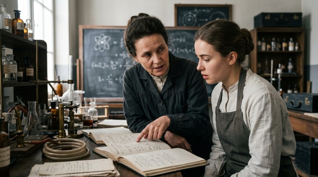 Frase do dia de Marie Curie, cientista polonesa pioneira: "Nada na vida é para ser temido; é apenas para ser compreendido”