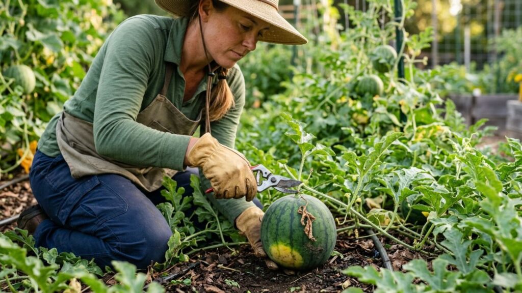 Como plantar mini melancia em caixotes de feira com o adubo certo para o fruto crescer forte e doce