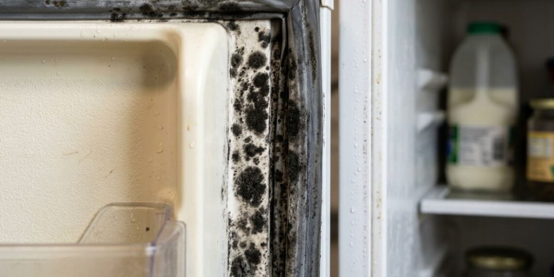 Como tirar aquelas pintas pretas de mofo enraizadas na borracha branca da geladeira: o truque fácil de aplicar água oxigenada cremosa de 40 volumes que está na moda