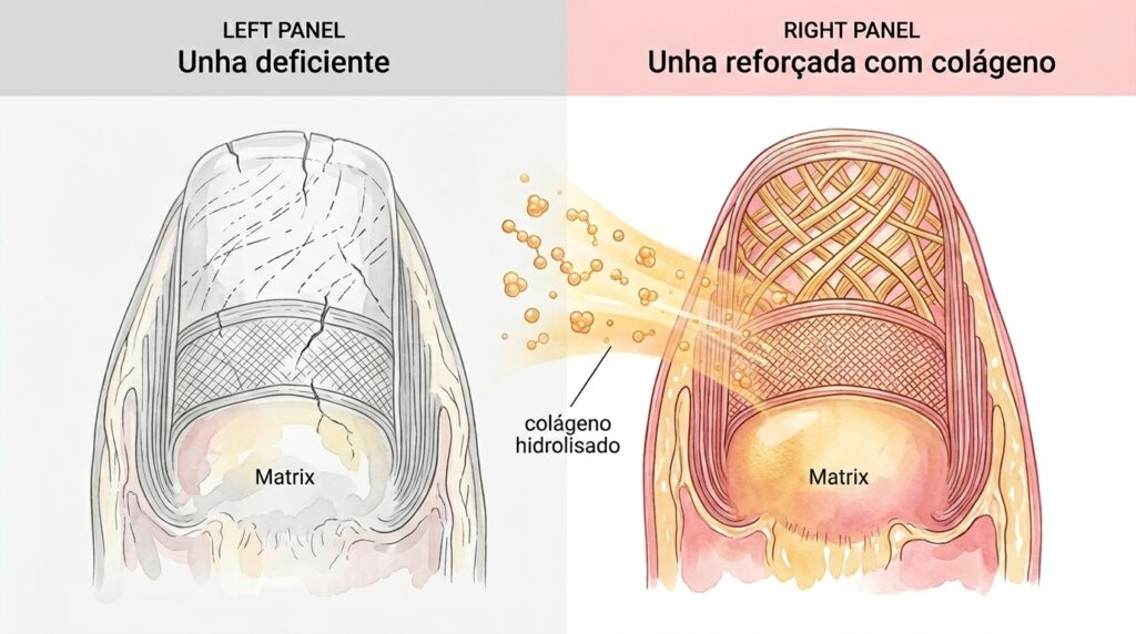 O colágeno que você tem na cozinha aumenta resistência de unhas em 89% é o segredo para unhas fortes em 8 semanas