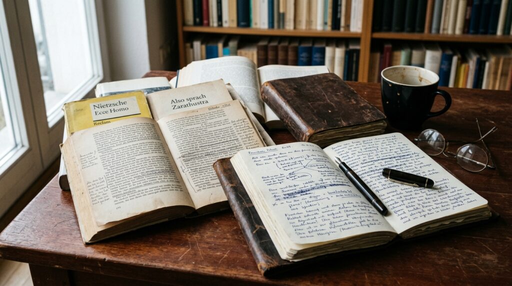 Frase do dia de Friedrich Nietzsche, filósofo alemão e pensador da superação: "Tudo o que não me mata torna-me mais forte"