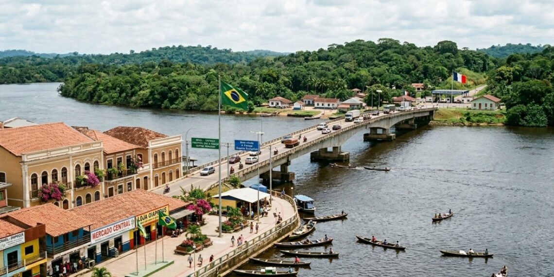 Ponto de partida do Brasil: município amapaense faz fronteira terrestre com a França e marca o início do roteiro nacional mais famoso