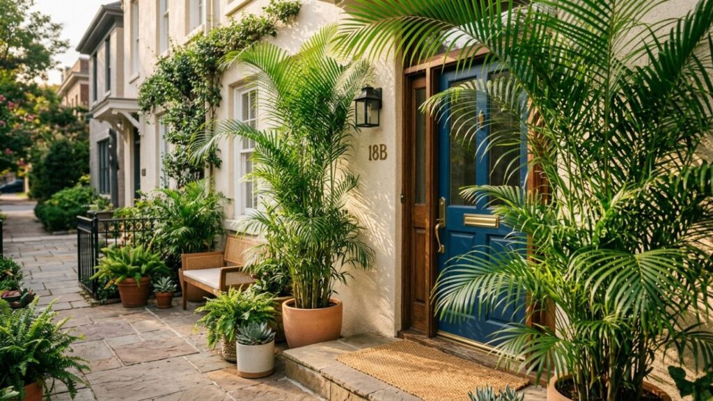 4 palmeiras ornamentais cujas raízes não danificam o encanamento da sua casa, perfeitas para calçadas estreitas