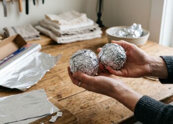 Colocar duas bolinhas de papel alumínio amassadas dentro da máquina de lavar: para que serve e por que você deve fazer isso para tirar a energia estática das roupas