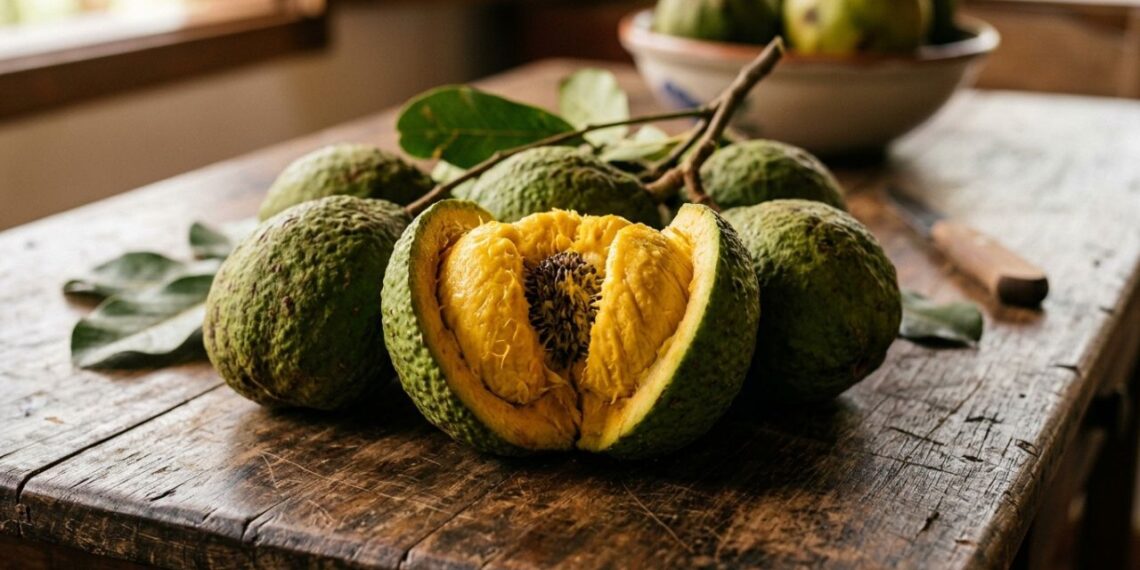 A fruta do cerrado que tem cor amarelo-ouro e sabor de queijo com castanha e que poucos brasileiros conhecem