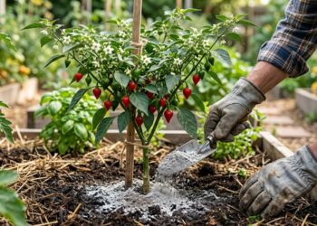 Como plantar pimenta biquinho em casa com o adubo certo para a planta crescer forte sem arder
