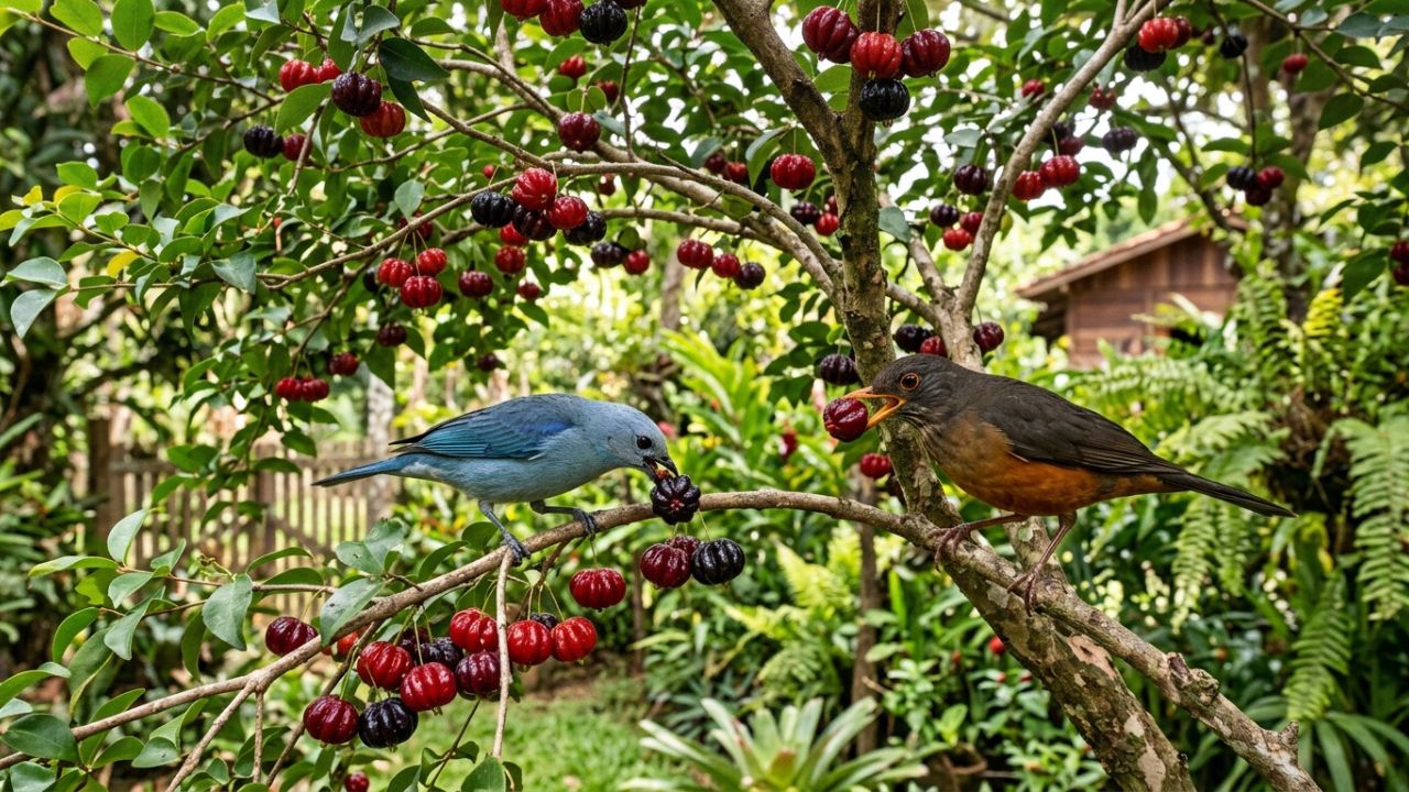 A arvoreta mais atrativa para pássaros no quintal: como cuidar da pitangueira e fazer carregar de frutos doces