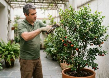 Essa árvore é ideal para o seu pátio: não racha o piso, proporciona sombra fresca e dá frutos doces e vermelhos