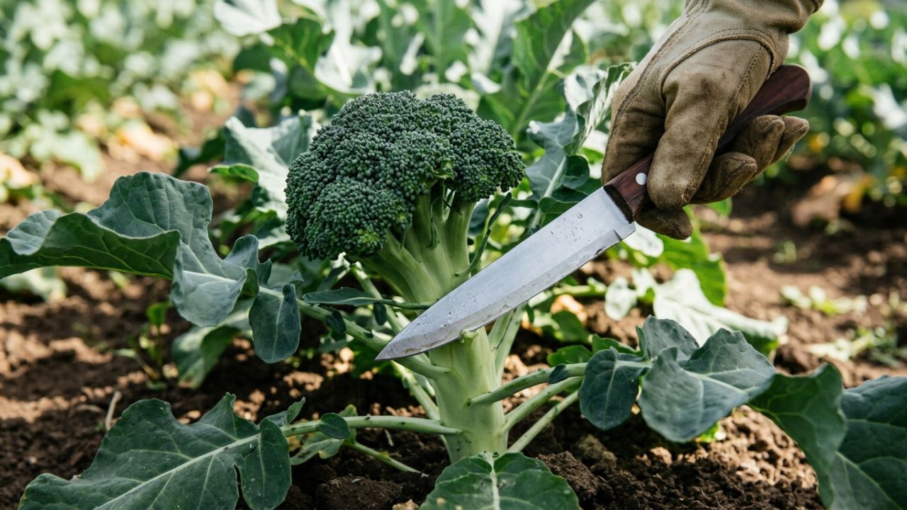 Como plantar brócolis em casa com o espaçamento certo para a planta crescer forte sem competir por nutrientes