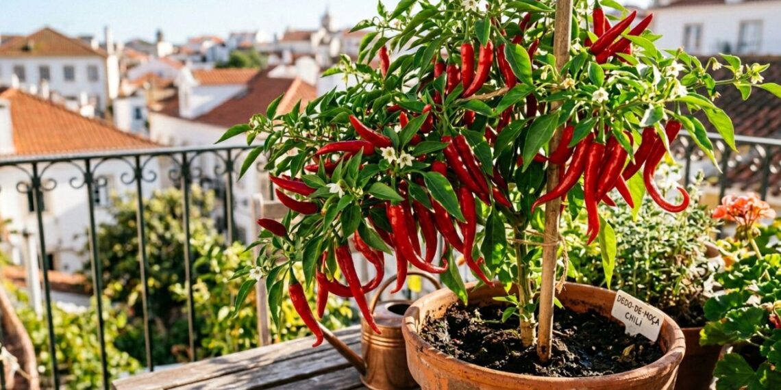 Como plantar pimenta dedo-de-moça em casa com o adubo certo para a planta crescer forte e produzir muito