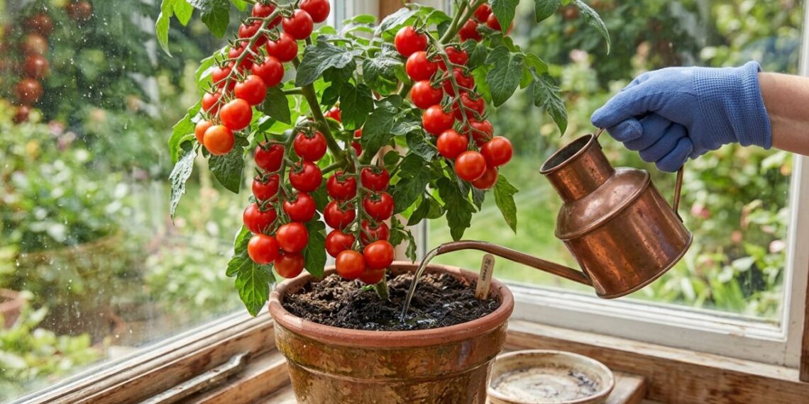 Como plantar tomate-cereja em vasos pequenos com um cuidado no solo que faz toda a diferença na doçura do fruto