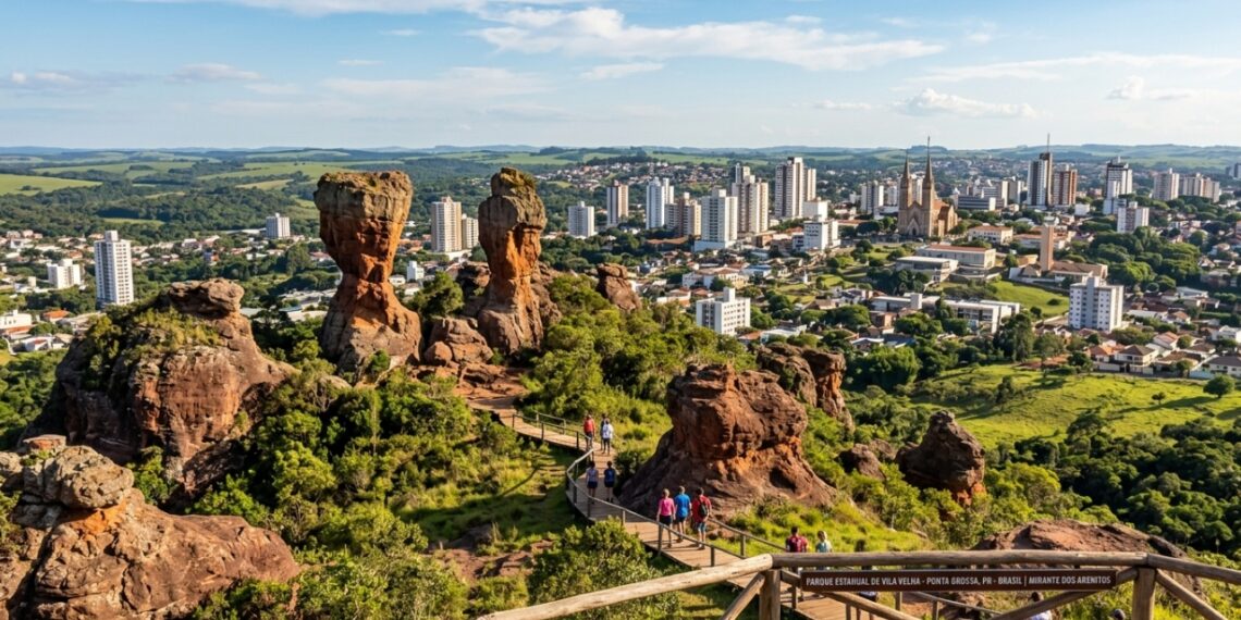Capadócia Paranaense a 115 km da capital reúne esculturas de arenito de 300 milhões de anos que já foram fundo do mar