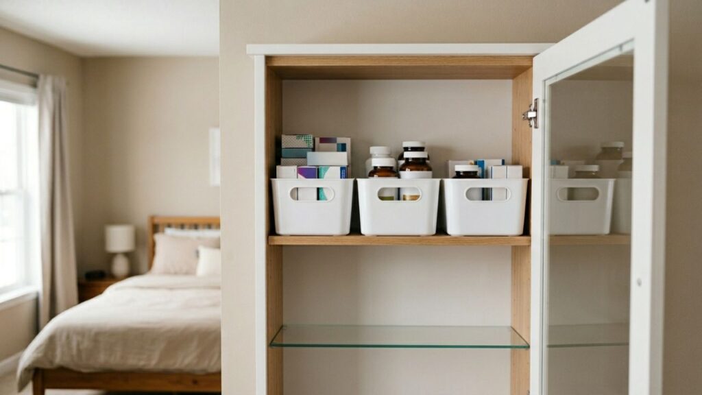 Remedios-e-vitaminas-2-1024x576 Pare de guardar remédios e vitaminas no armário do banheiro: essa é a maneira correta de armazenar no quarto para evitar que o vapor e o calor alterem as fórmulas