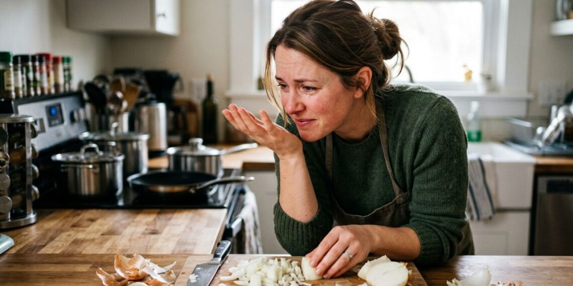 Como remover o cheiro forte de alho e cebola das mãos: o truque fácil de esfregar os dedos na pia de inox sob a água que está na moda