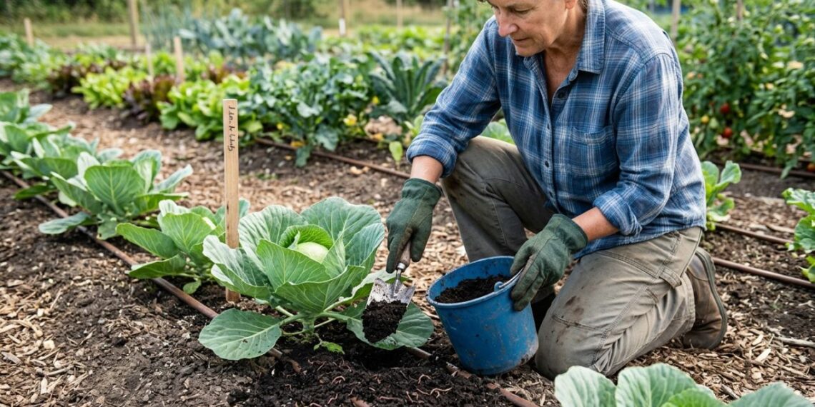 Horta em casa: como cultivar repolho em floreiras grandes e ensolaradas garantindo solo sempre úmido