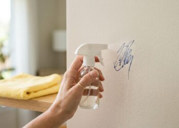 Como remover riscos coloridos de canetinha infantil da parede sem descascar a pintura: o truque fácil de esfregar laca de cabelo ou spray fixador que sempre funciona