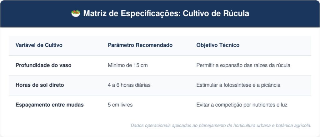 Rucula-tabela-1024x441 Horta em casa: como semear rúcula que cresce rápido em qualquer jardineira ensolarada para colheita em 30 dias