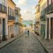 Único reduto brasileiro fundado por franceses: casarões com azulejos portugueses e som de reggae revelam um destino que desafia o tempo