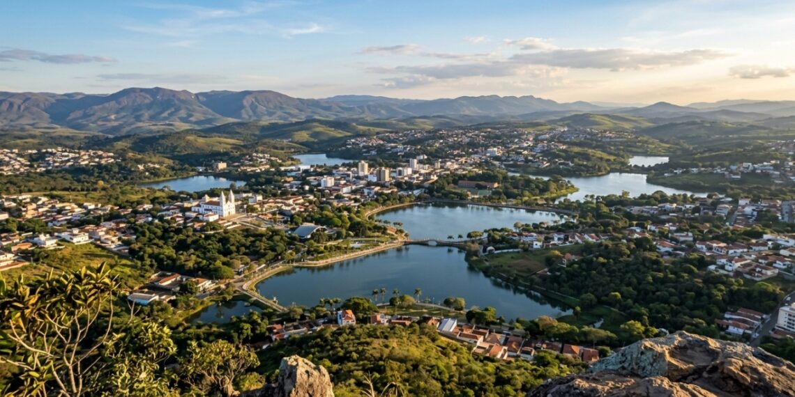 A cidade mineira batizada por sete lagoas guarda no subsolo colunas de pedra consideradas únicas no mundo