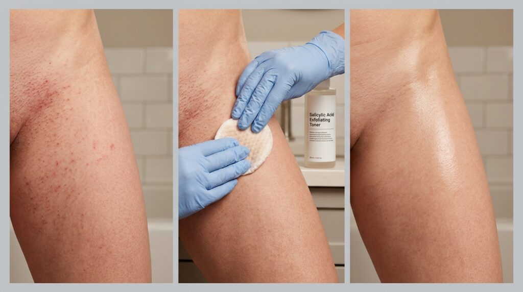 Virilha inflamada? O que dermatologistas recomendam para acabar com o desconforto e as bolinhas vermelhas.
