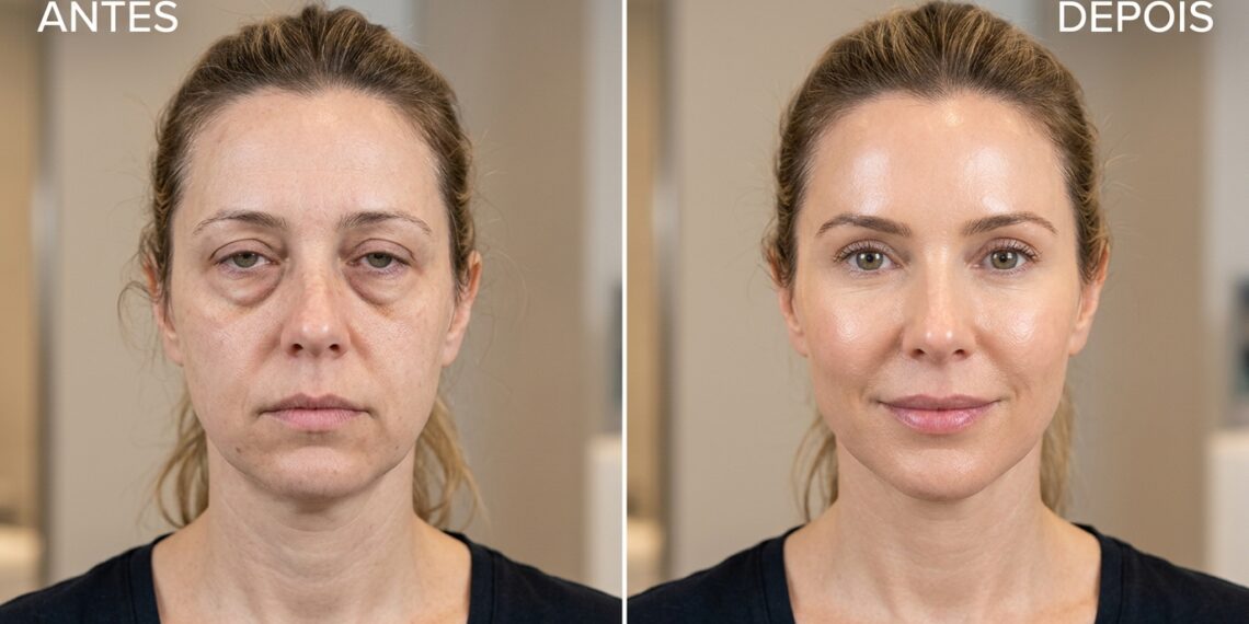 Como disfarçar as olheiras de cansaço: Dicas de massagem facial e autocuidado para o olhar.