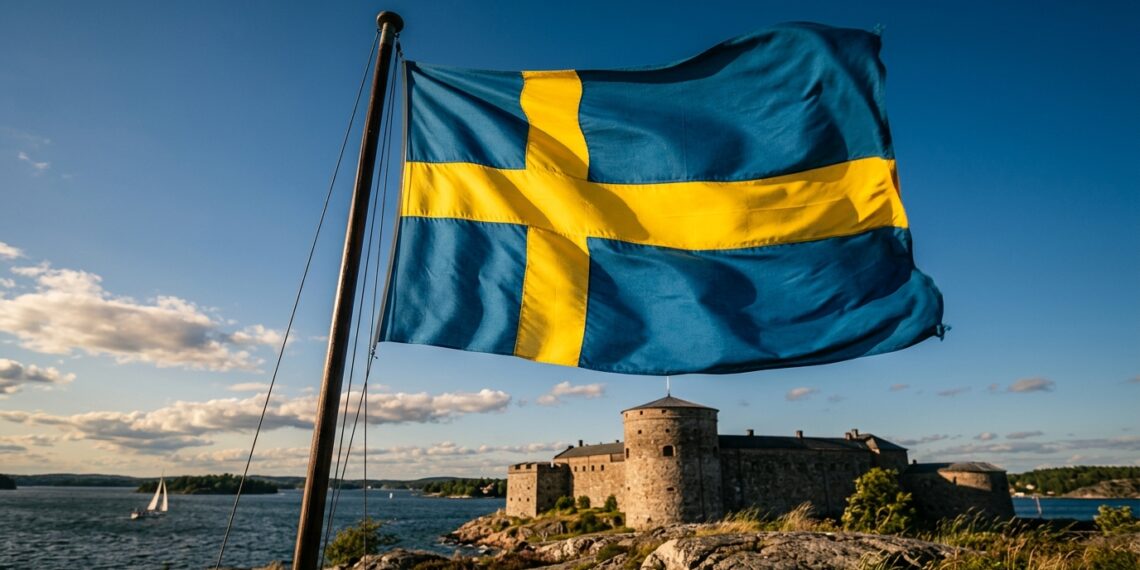 Bandeira da Suécia: os símbolos nórdicos que conectam monarquia medieval com potência moderna
