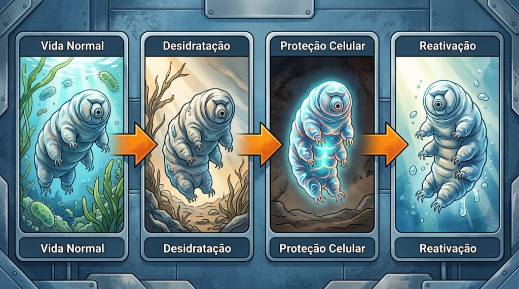 O animal imortal: o tardigrado que sobrevive no espaço e à radiação extrema