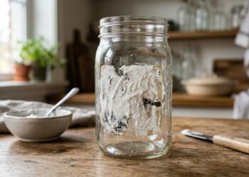 Como tirar rótulos difíceis grudados em potes de vidro recicláveis: o truque fácil de aplicar óleo de cozinha com bicarbonato que está na moda