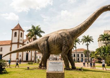 A cidade mineira que guarda o maior dinossauro do Brasil virou o primeiro Geoparque da UNESCO no Sudeste em 2024