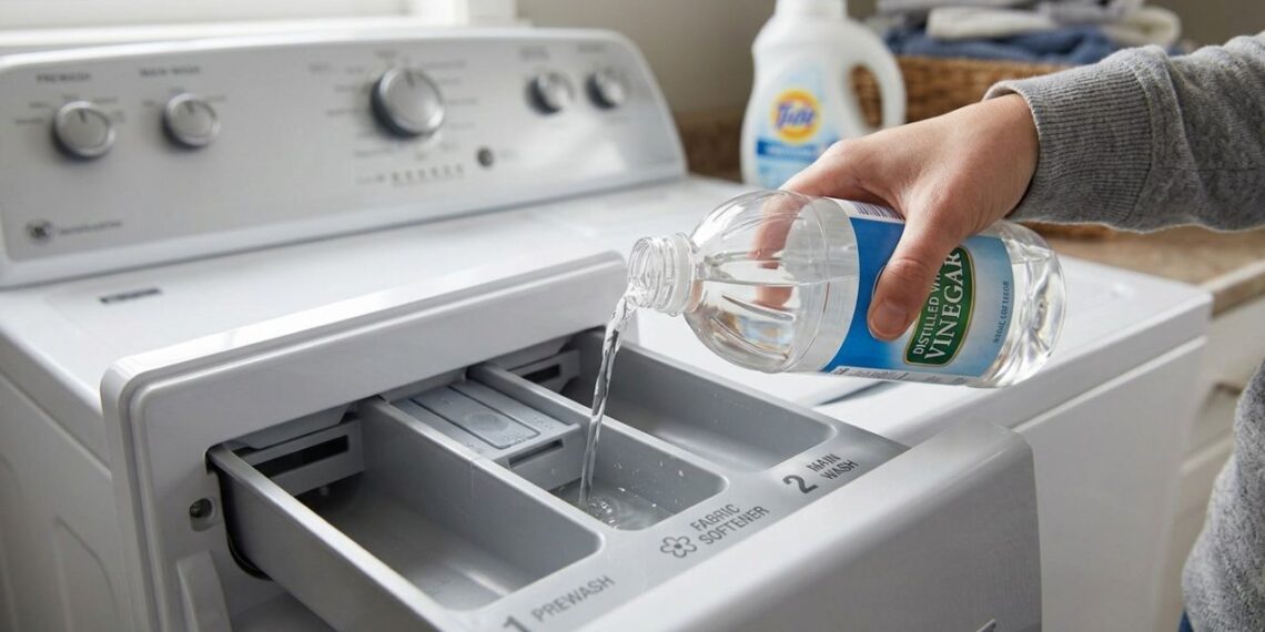 Colocar vinagre de álcool no compartimento do amaciante da máquina: para que serve e por que você deve fazer isso para deixar as toalhas felpudas e proteger os fios