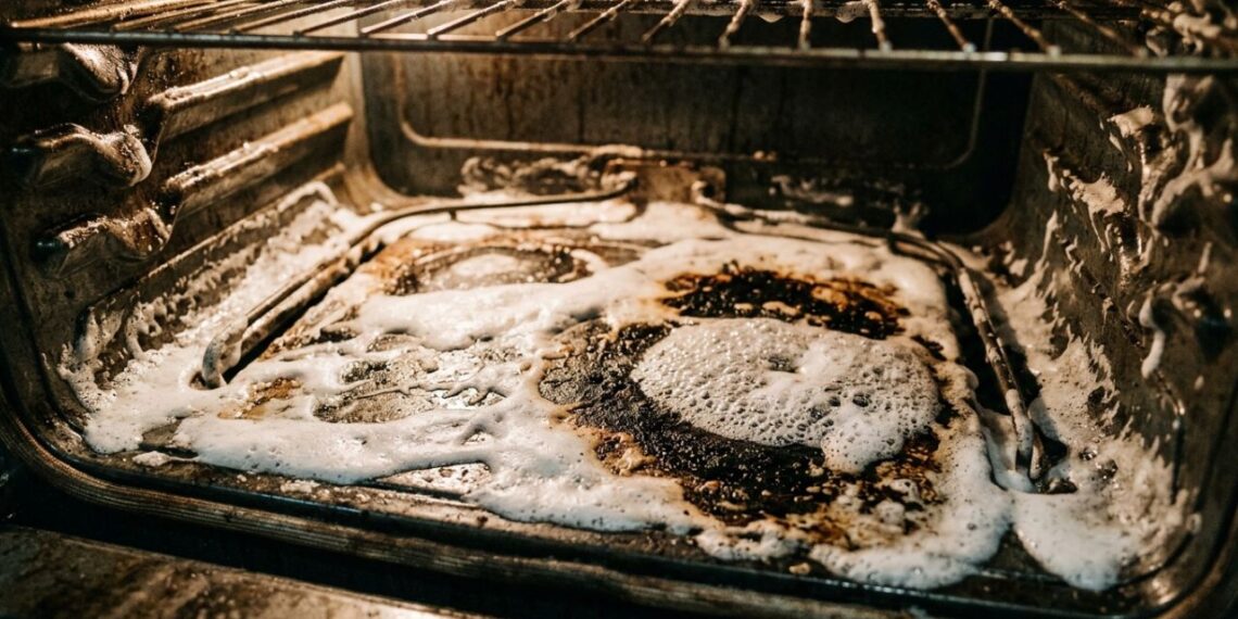 Colocar uma mistura de bicarbonato e vinagre no fundo do forno à noite: para que serve e por que recomendam