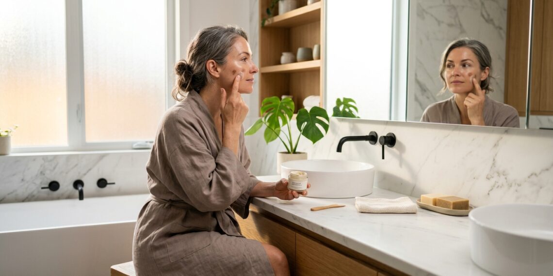 Manchas escuras no rosto após os 45? O creme caseiro que dermatologistas aprovam para clarear
