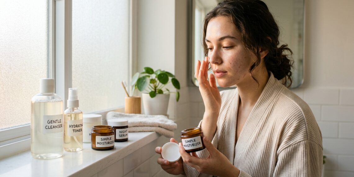 Skincare barato que funciona: como montar uma rotina por menos de R$ 80 por mês