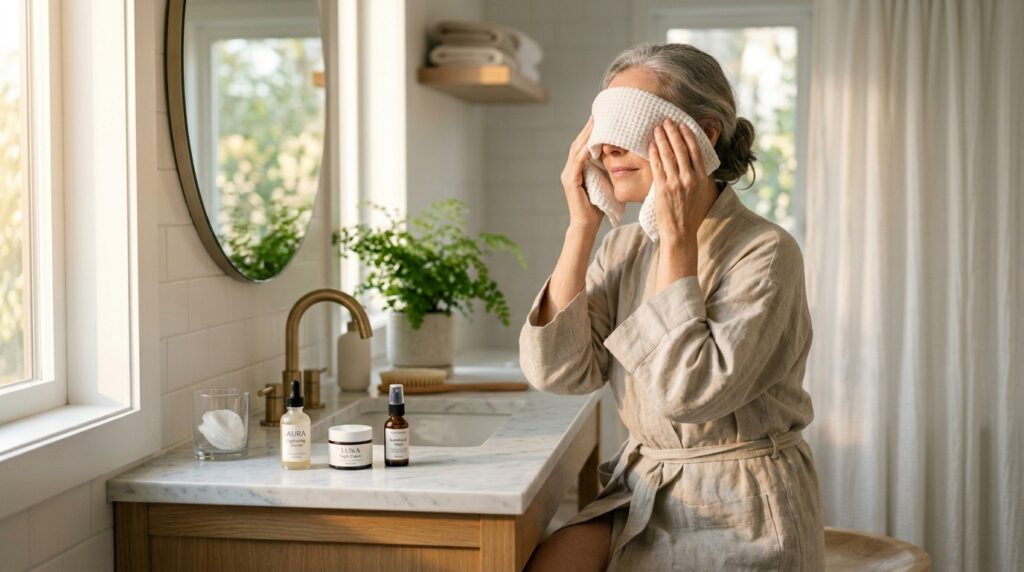Este ritual matinal de 5 minutos vai ajudar a parecer mais descansada e reduzir o inchaço dos olhos