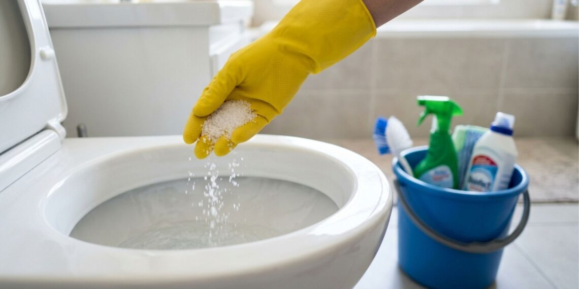 Por que você deve adicionar sal ao seu vaso sanitário: lembre-se disso para o resto da vida e conte para sua família