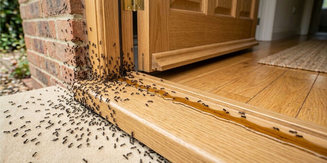 Basta aplicar dez gotas na porta e diga adeus às formigas no apartamento com um truque simples, rápido e eficaz que ajuda a manter o ambiente livre de insetos por muito mais tempo