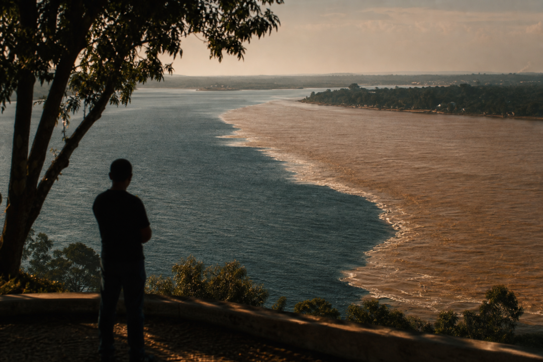 A 35 km de uma grande cidade, essa vila esconde águas com cor de Caribe e um fenômeno que atrai milhares
