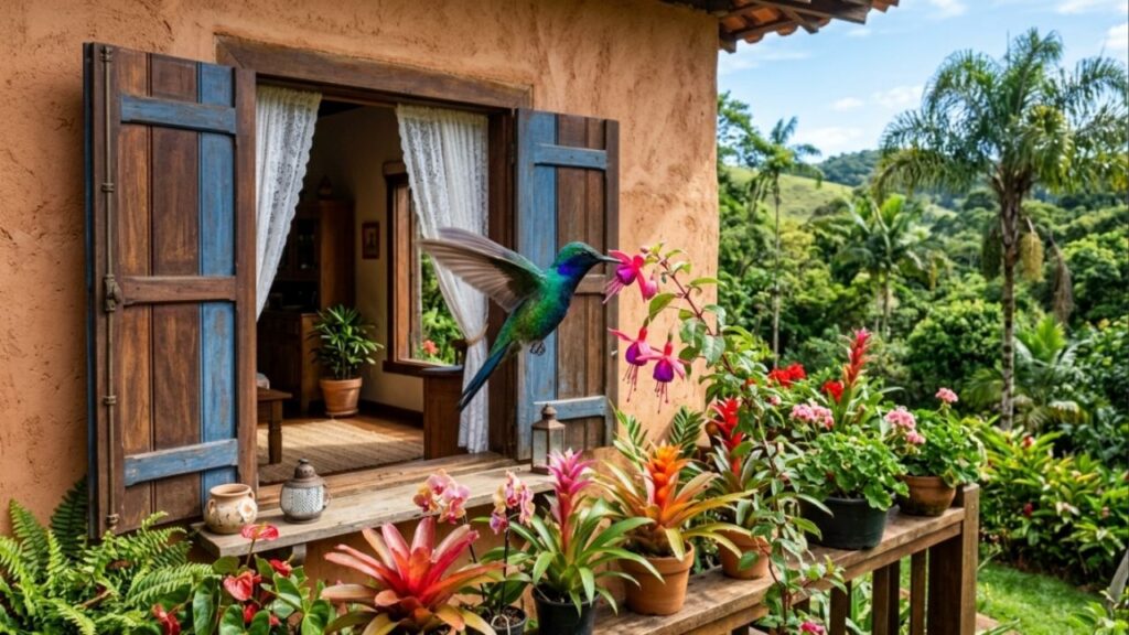 Se você receber a visita de um beija-flor na janela da sua casa, nós lhe contamos o que isso significa e por que é um sinal de boas notícias