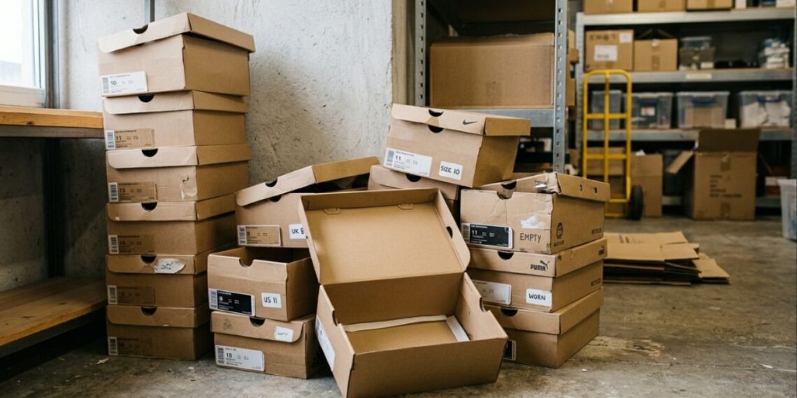 Não jogue as caixas de sapato de papelão fora: ideias para reutilizar essas embalagens para organizar meias e roupas íntimas dentro do guarda-roupa