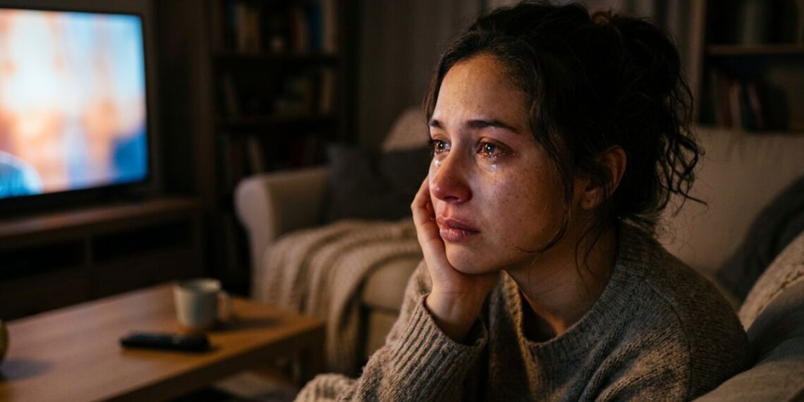 O que significa, segundo a psicologia, chorar com filmes com frequência