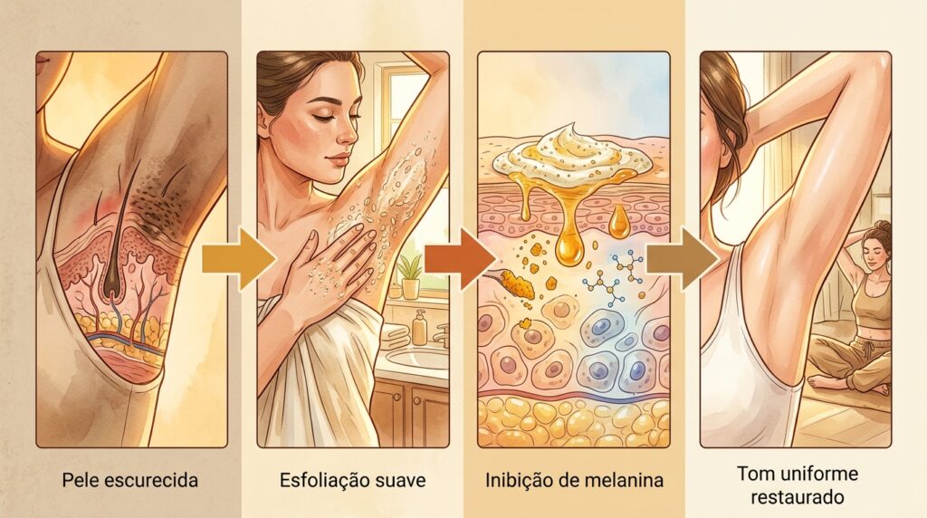 Como clarear as manchas nas axilas em casa: as 3 receitinhas caseiras que dermatologistas não vendem