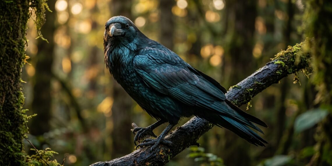 Este animal é capaz de planejar o futuro e guardar rancor de seres humanos (O corvo)