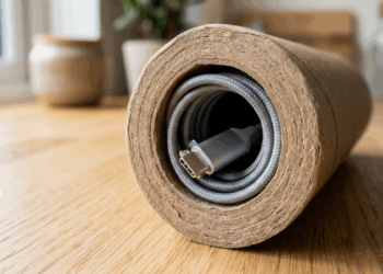 O artesanato funcional mais rápido do Brasil para guardar fones de ouvido e cabos USB