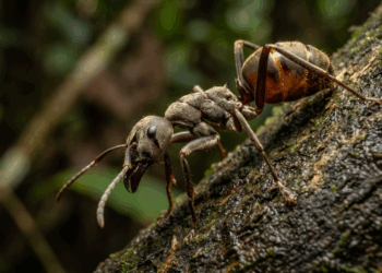 A formiga que explode para proteger a colônia: libera glândulas tóxicas e se sacrifica