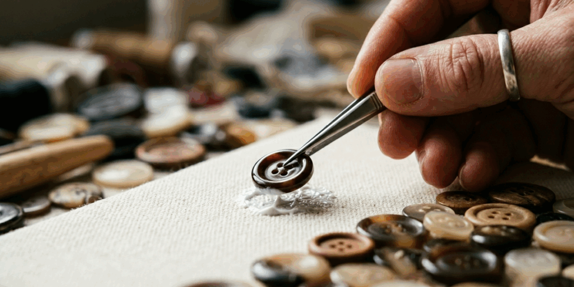 Não jogue fora os botões antigos da caixa de costura da vovó: eles valem ouro e podem ser transformados em peças de arte impressionantes