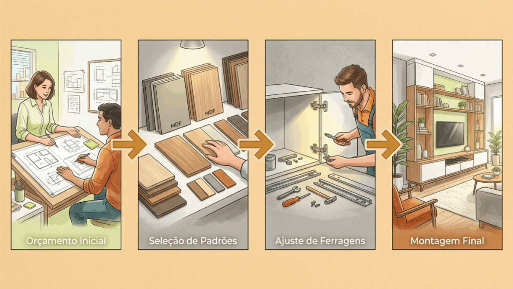 A cozinha planejada mais barata do mercado para quem quer economizar sem perder qualidade