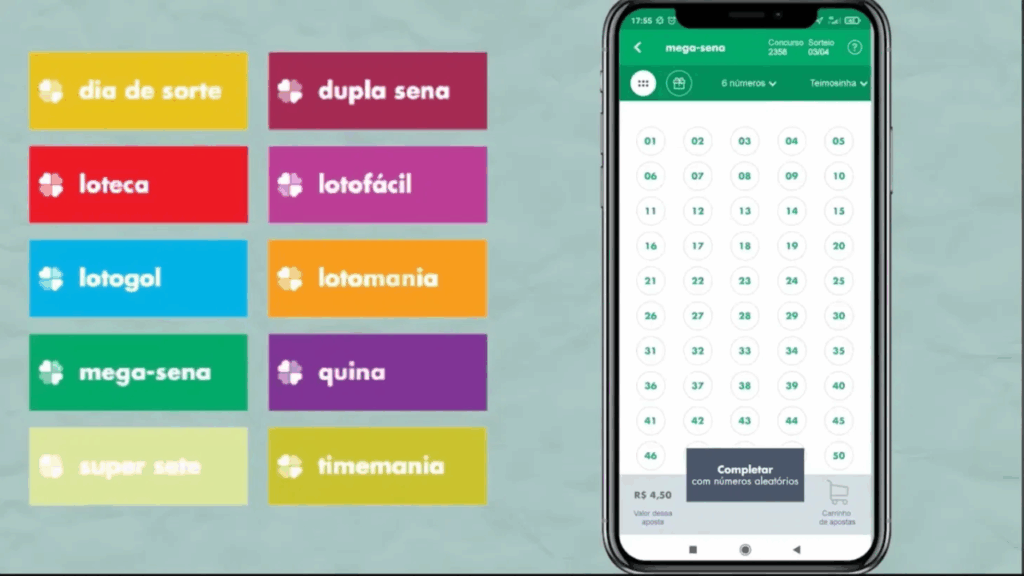 escolher-numeros-1024x576 Como apostar nas loterias caixa online pelo celular? Guia passo a passo