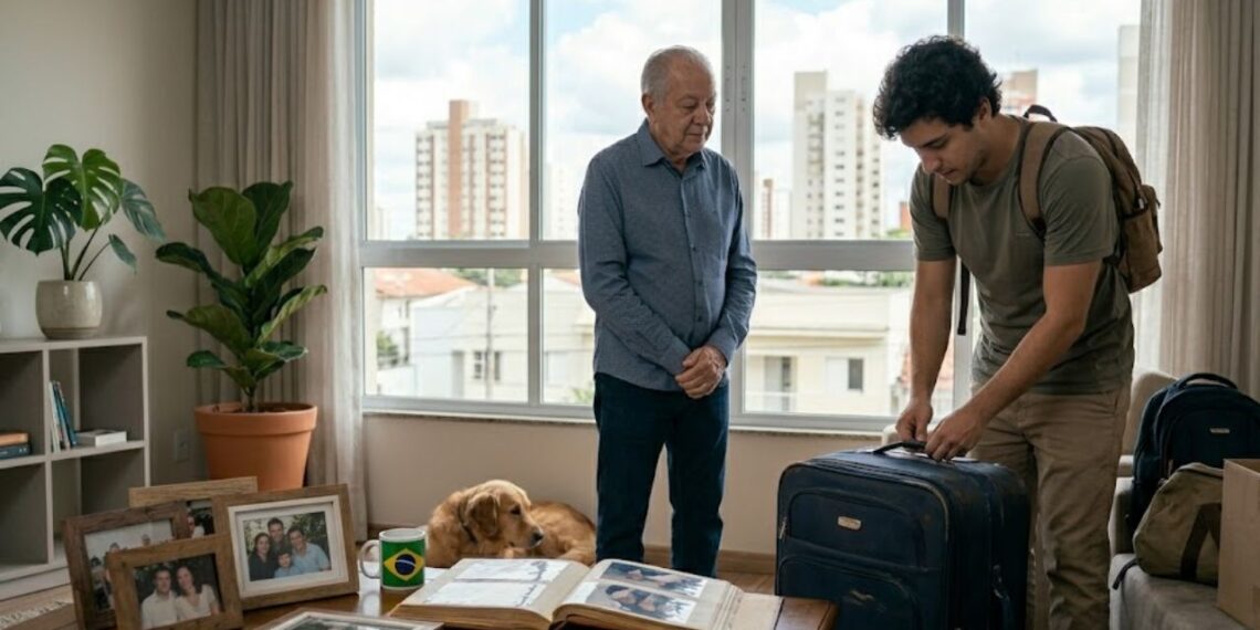 A psicologia aponta que a partida dos filhos pode gerar uma crise silenciosa de identidade e rotina conhecida como ninho vazio tardio